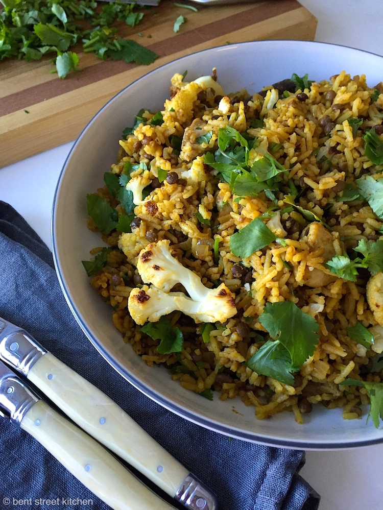 Cauliflower and Lentil Rice by Bent Street Kitchen