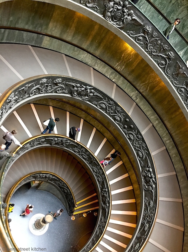 Bramante staircase at the Vatican museum