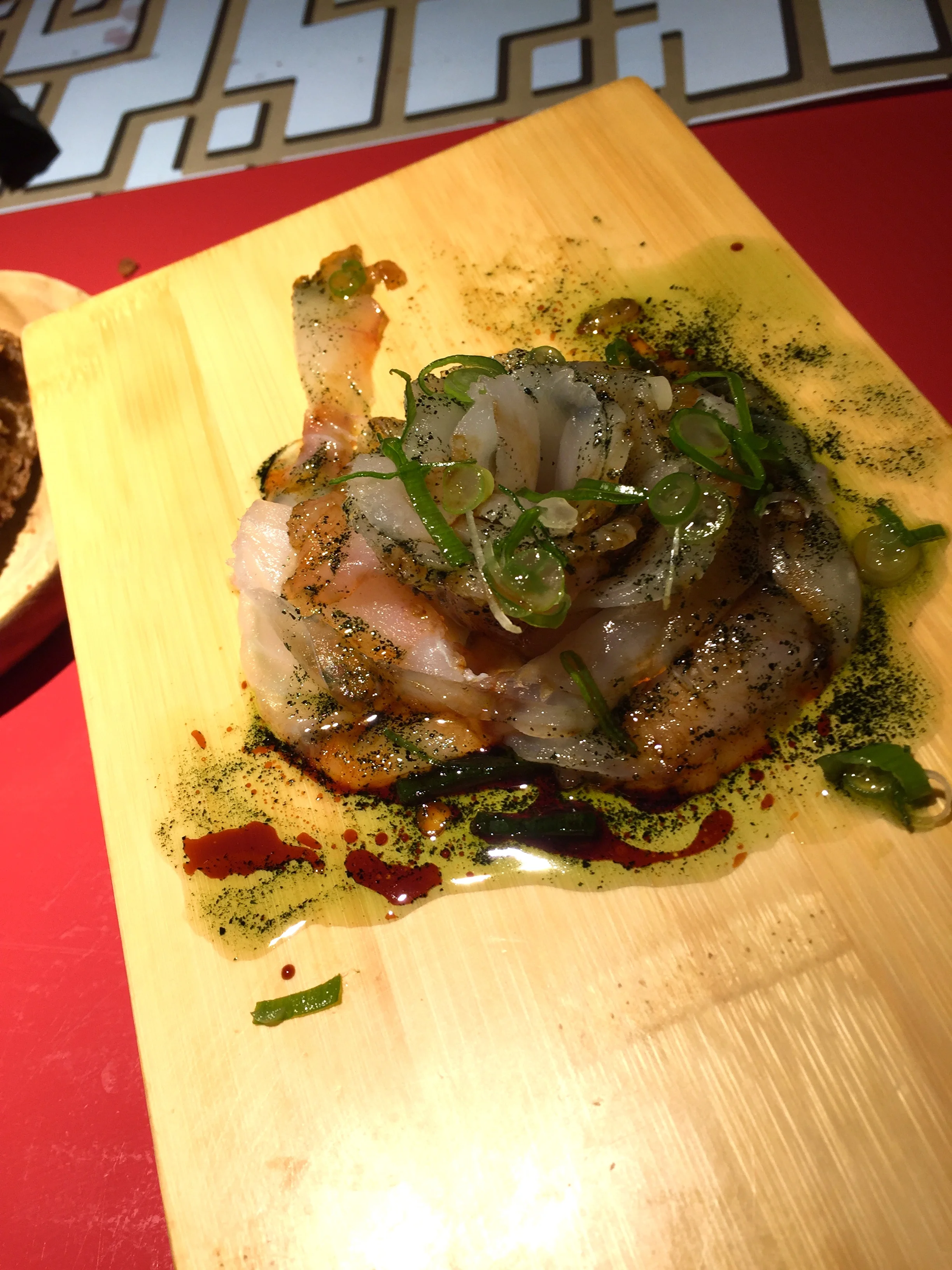 San Martino (fish sashimi) with usuku