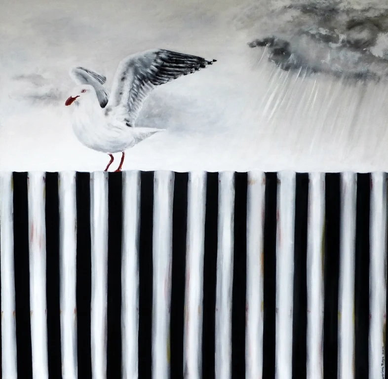 Seagull awaiting the Storm