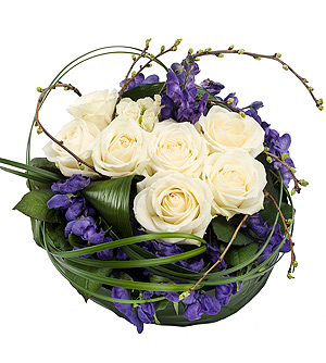 Purple and White Posy.jpg
