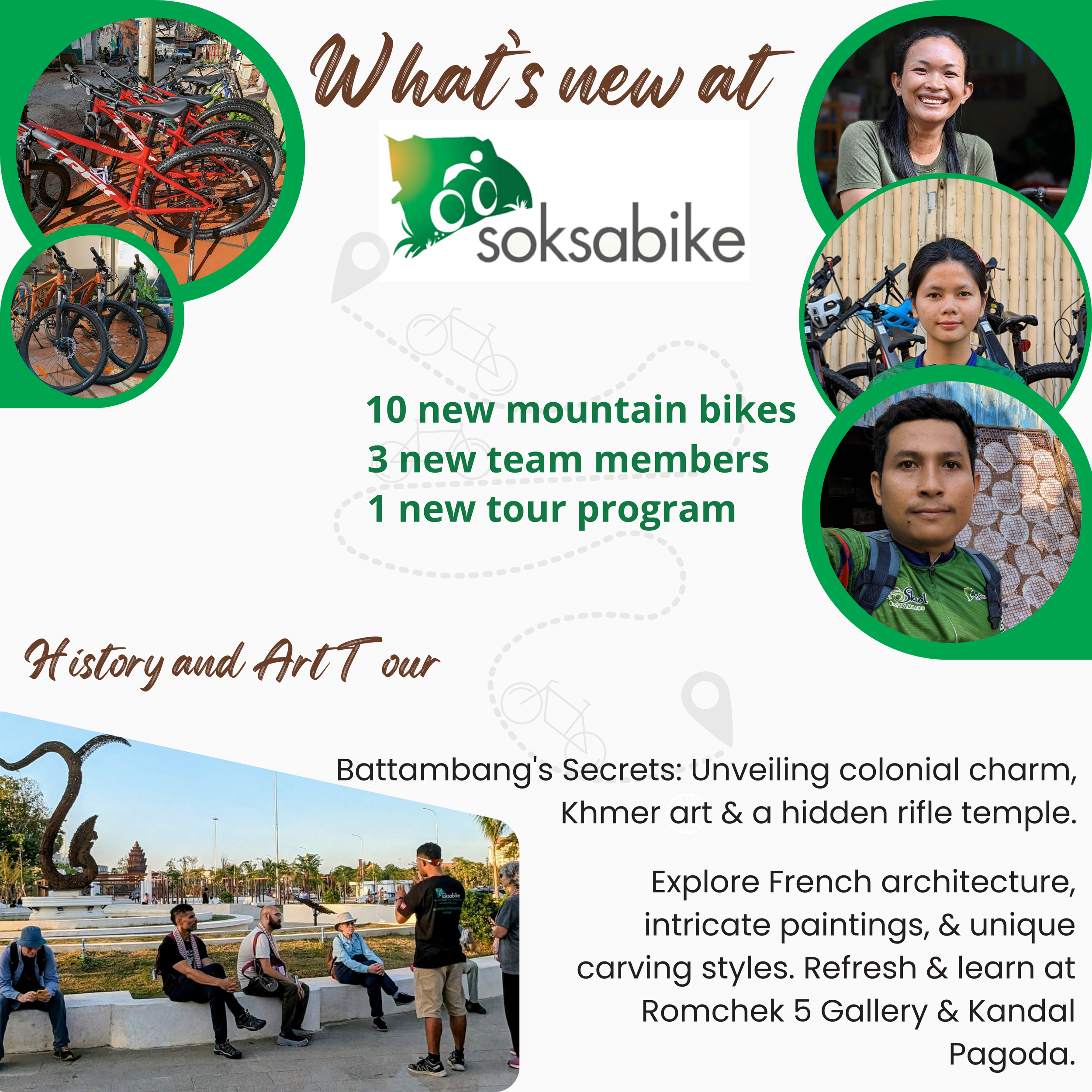 What’s new at Soksabike?