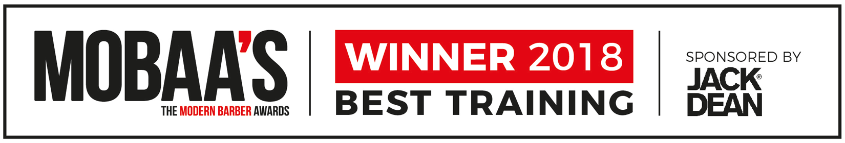 Winner 2018 Best Training at MOBAA's The Modern Barber Awards