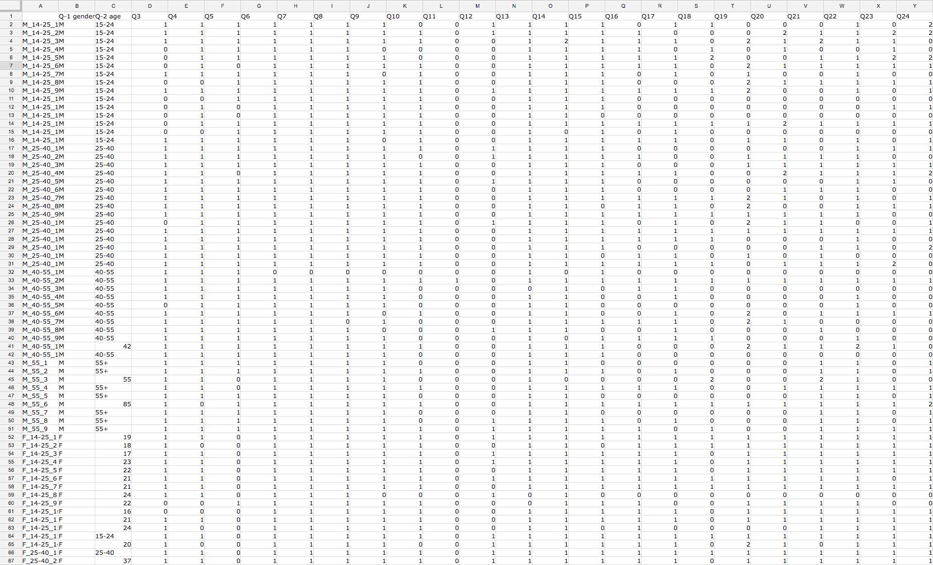 The dataset