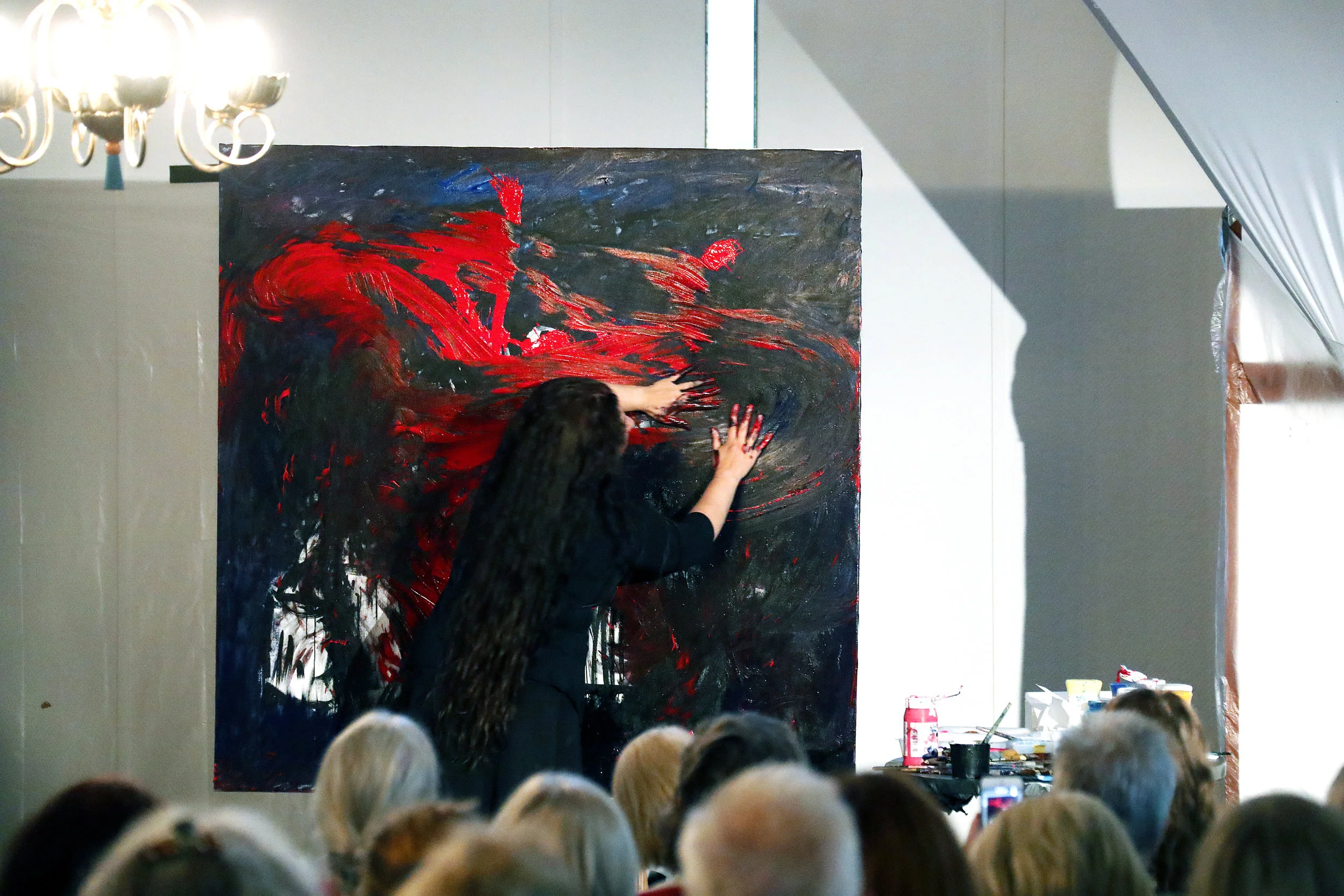 Copy of Art performance med Wejdan Derky