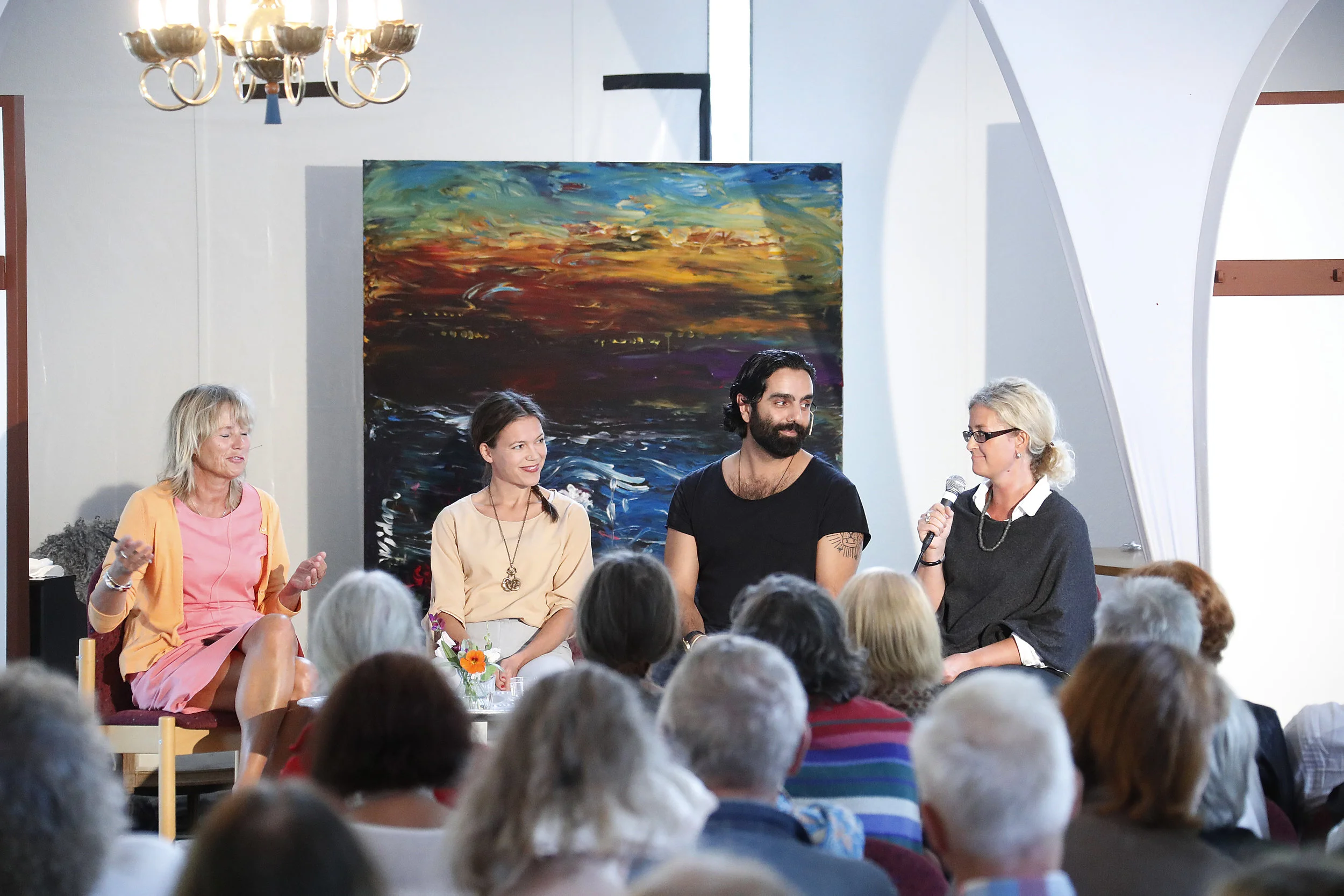 Copy of Cecilia Bodström, Johanna Gustafsson, Navid Modiri, Elisabeth Hjort