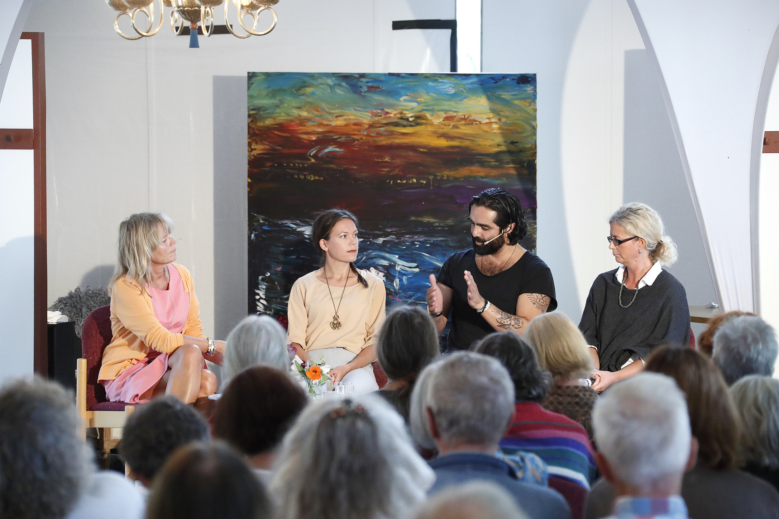 Cecilia Bodström, Johanna Gustafsson, Navid Modiri, Elisabeth Hjort