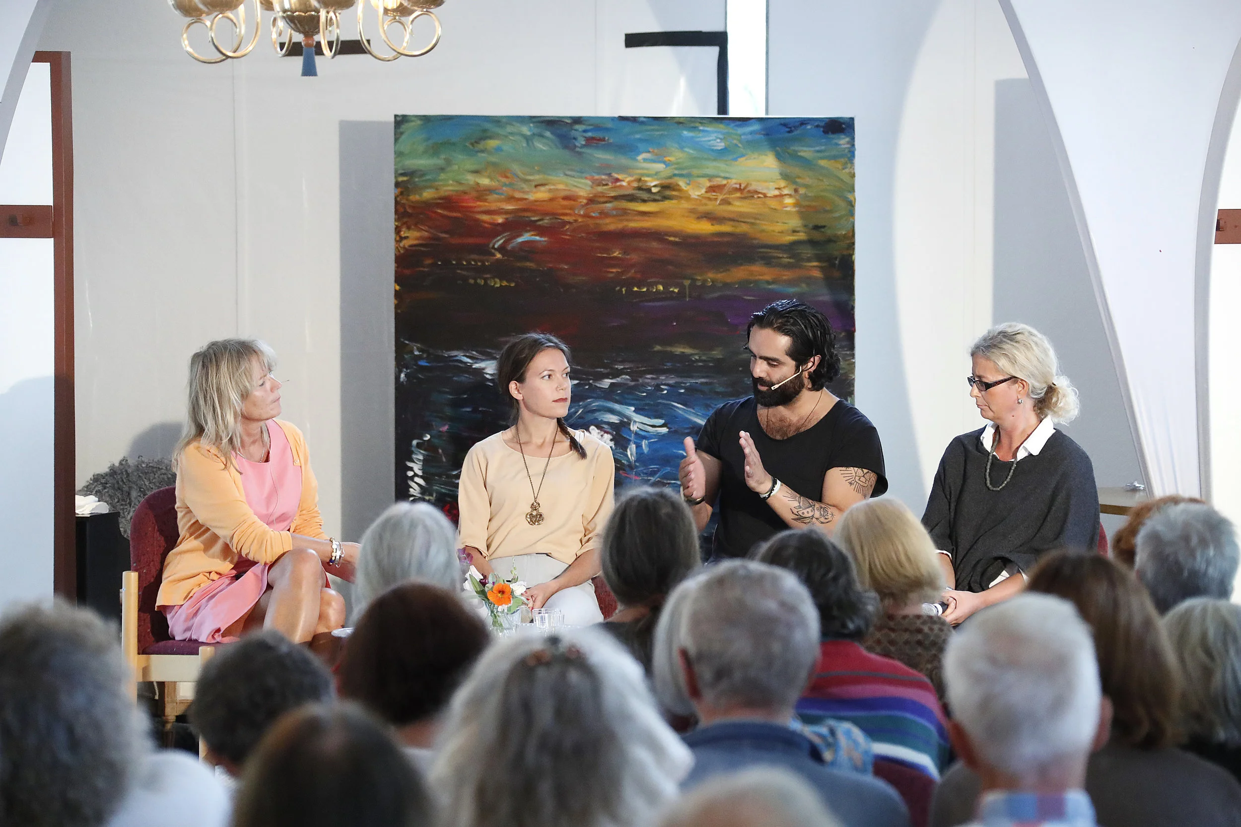 Copy of Cecilia Bodström, Johanna Gustafsson, Navid Modiri, Elisabeth Hjort