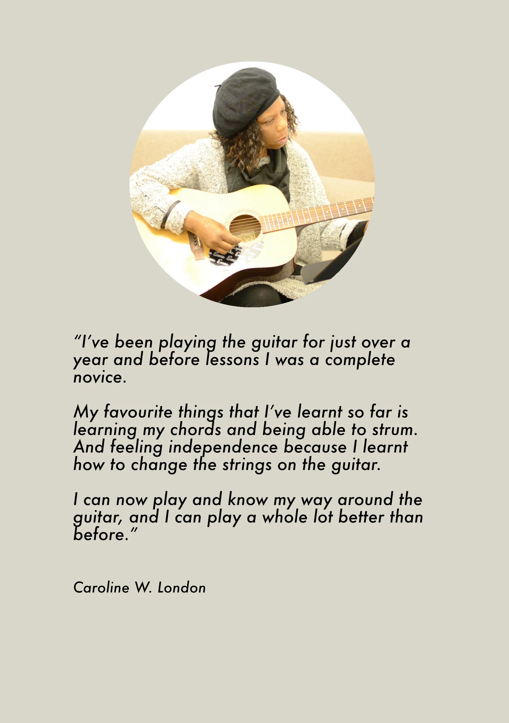 Guitar Lessons in London