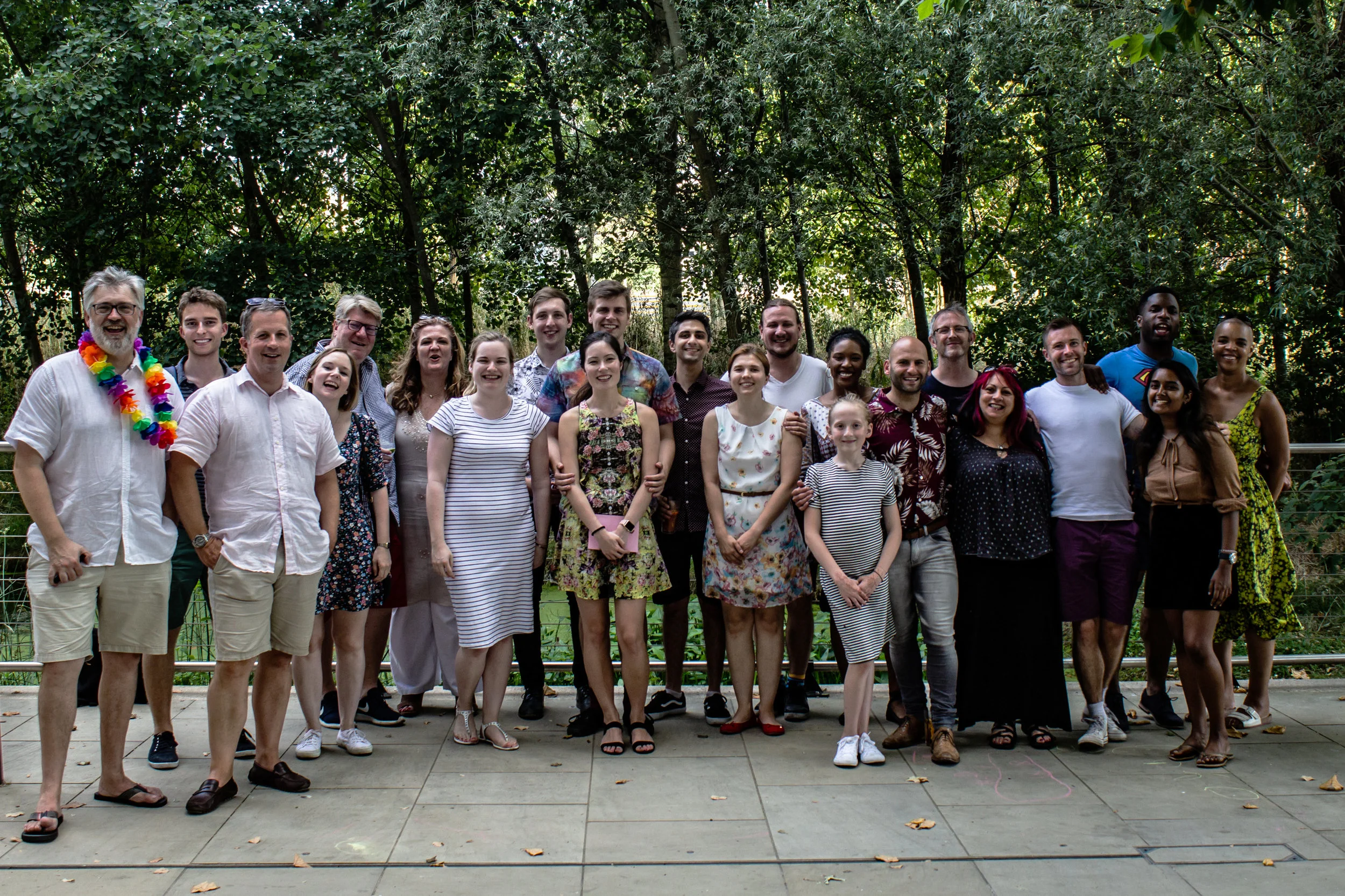 A group photo of a few of our lovely wonderful students who have become great friends through their guitar learning journey with us.