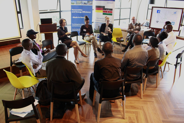 Sustainable business and technology workshop with the german chamber of commerce in nairobi, kenya (Photo: ahk kenya)
