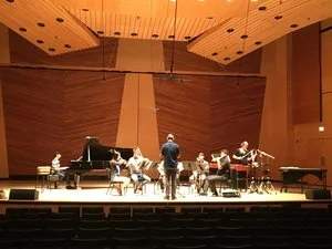 Personified River: Whanganui being rehearsed by the Aspen Contemporary Ensemble at the Aspen Music Festival 2017