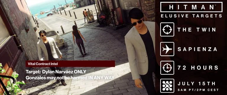 Hitman's next Elusive Target is an identical twin