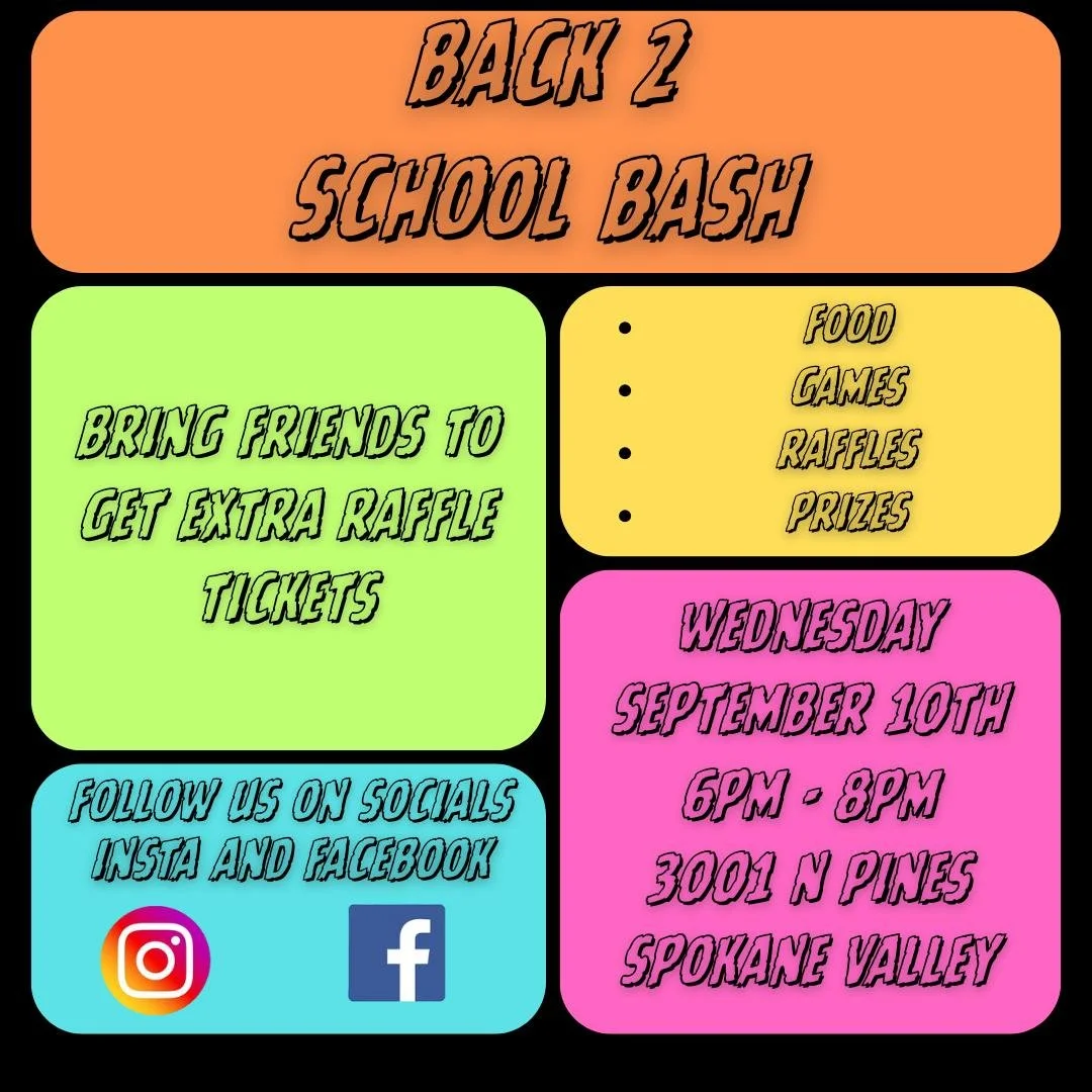 Back to school is here and to kick off the school year, on September 10th we are hosting a back to school bash. A great time of free food, games, raffles, and prizes that you do no want to miss. There will be a prize for the best dressed (Nerd Theme)
