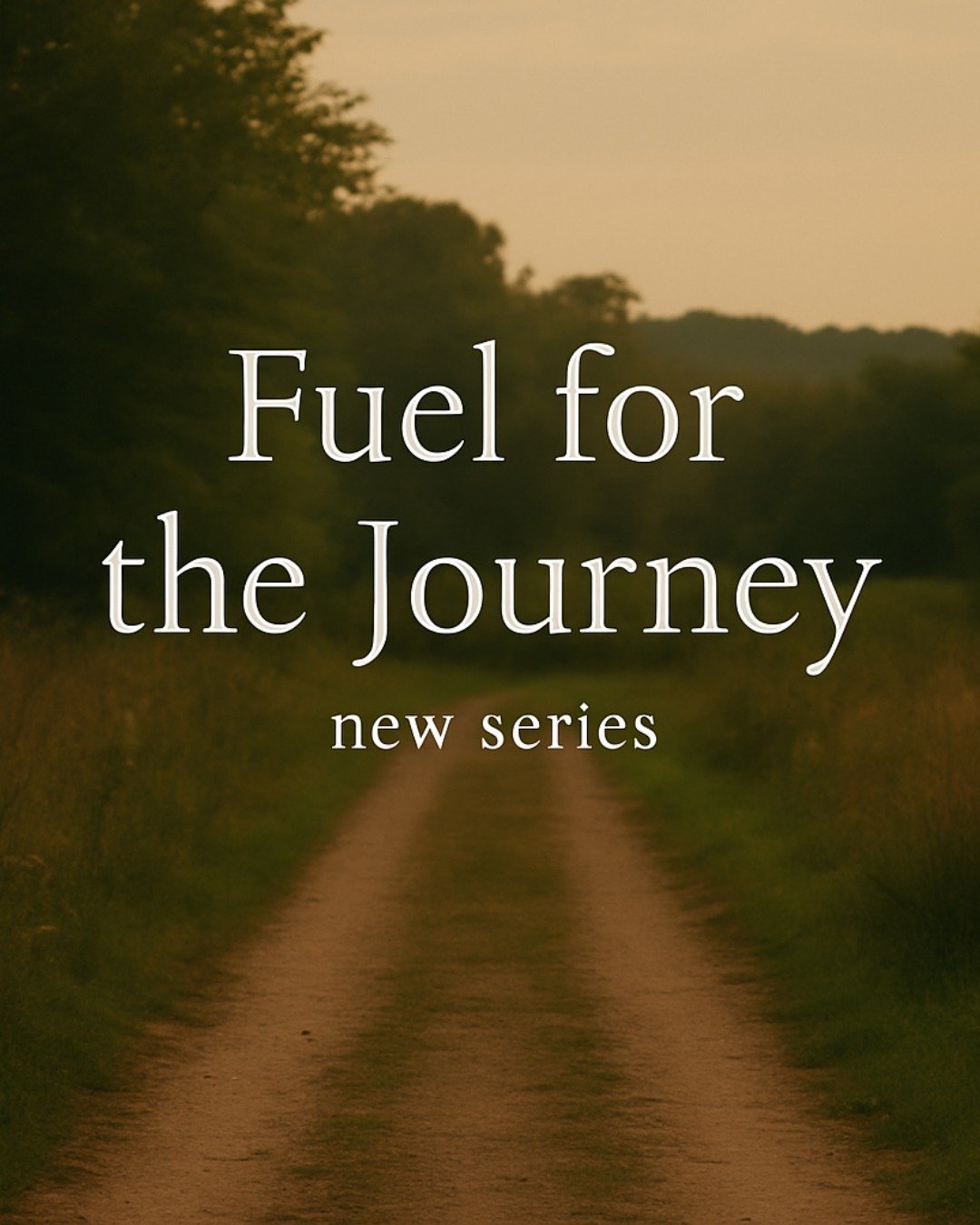 New Year, New Series. 
 Join us tomorrow as we start our series "Fuel for the Journey" 
See you tomorrow, doors open at 6PM!