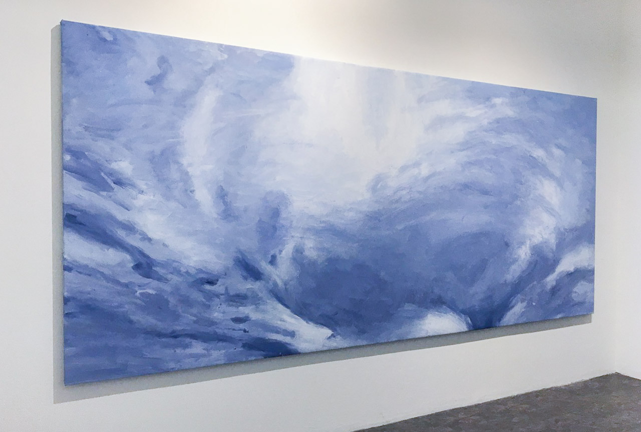Installation shot from Chris Page: EYES TOWARD HEAVEN, Brattleboro Museuam and Art Center, 2016