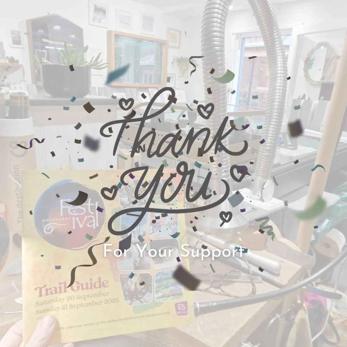 THANK YOU

To @themelbournefestival,  @creativemelbournegallery, Sharon and all of the team for working hard on another wonderful festival and accepting me as a host and artist on the trail!

It was a super busy weekend meeting lots of lovely people 