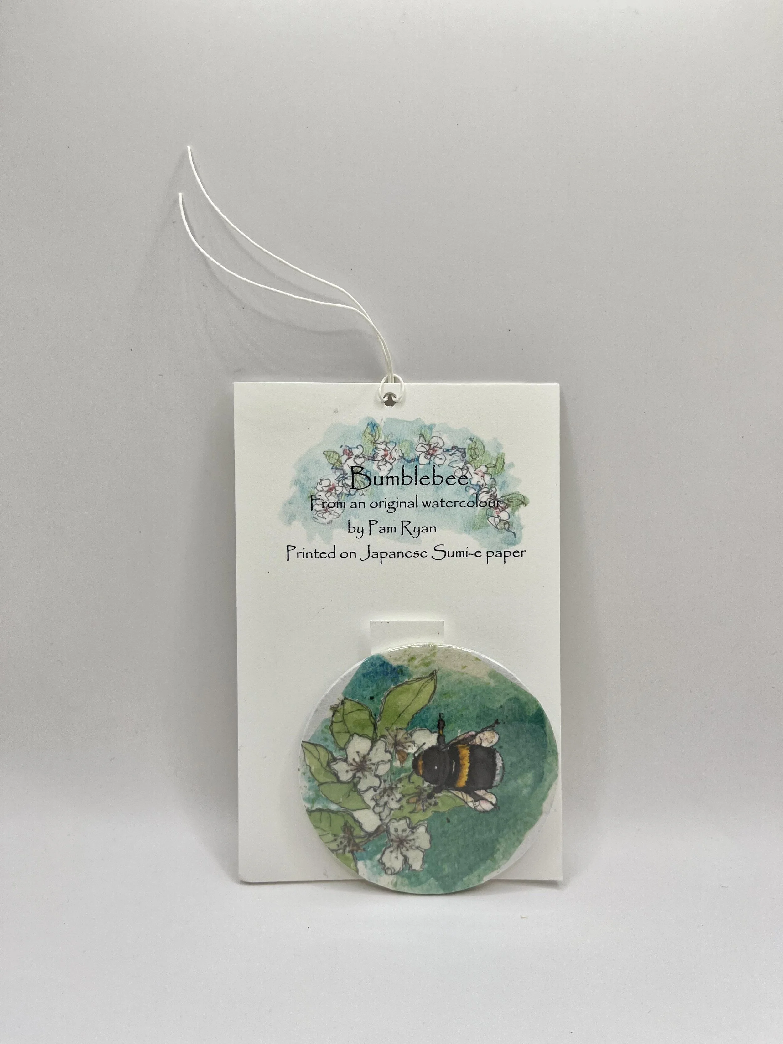 Printed Watercolour Badge