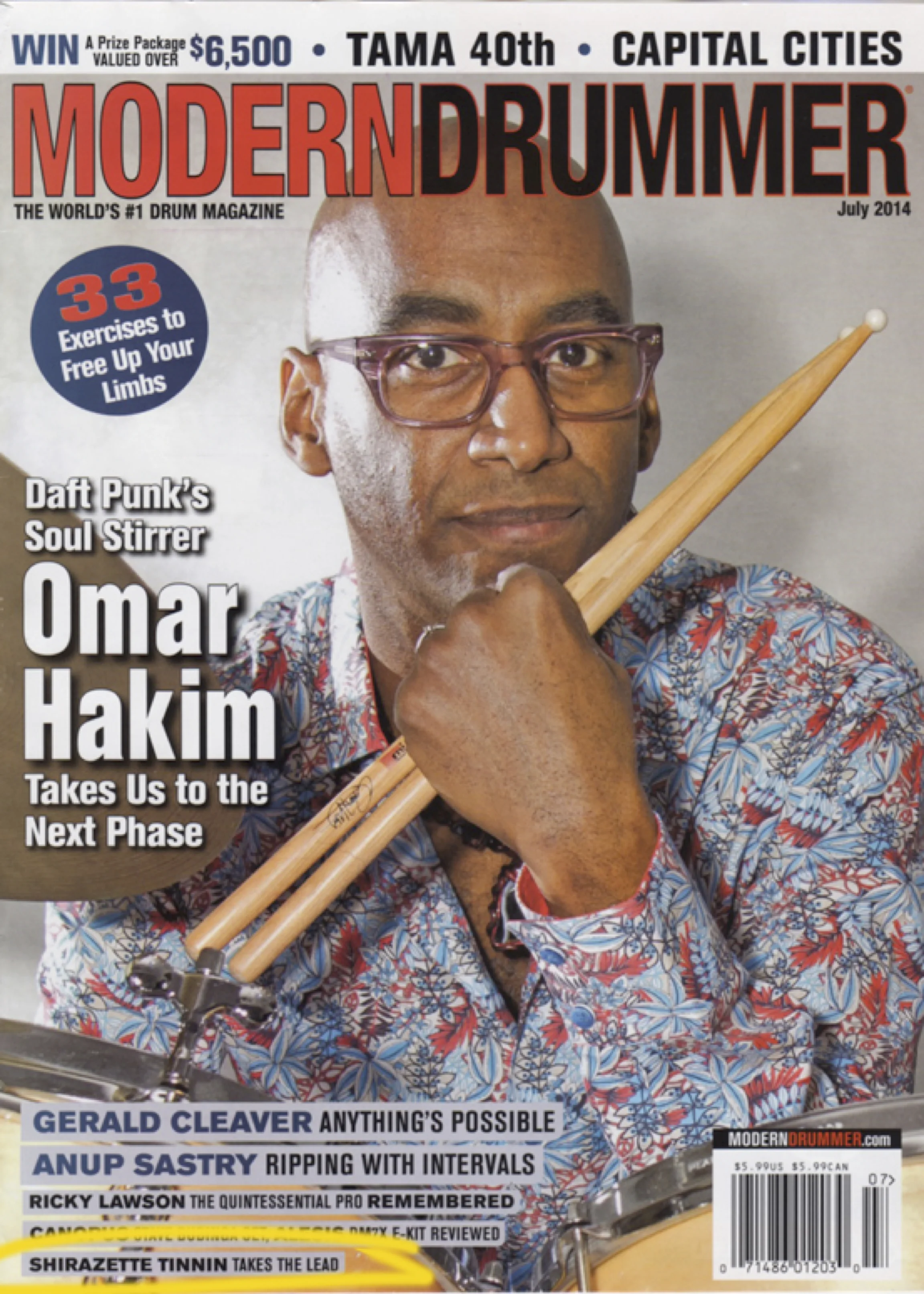 Modern Drummer Article Write-Up About Shirazette Tinnin Click and Read! "Shirazette Takes The Lead" by Ken Micalef