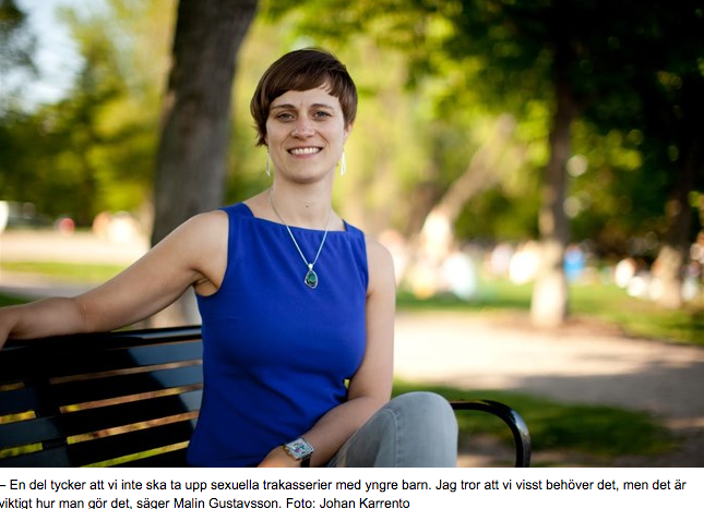 Hem och Skola: Så pratar du med ditt barn om sexuella trakasserier (Vasabladet, 9.8.2018)