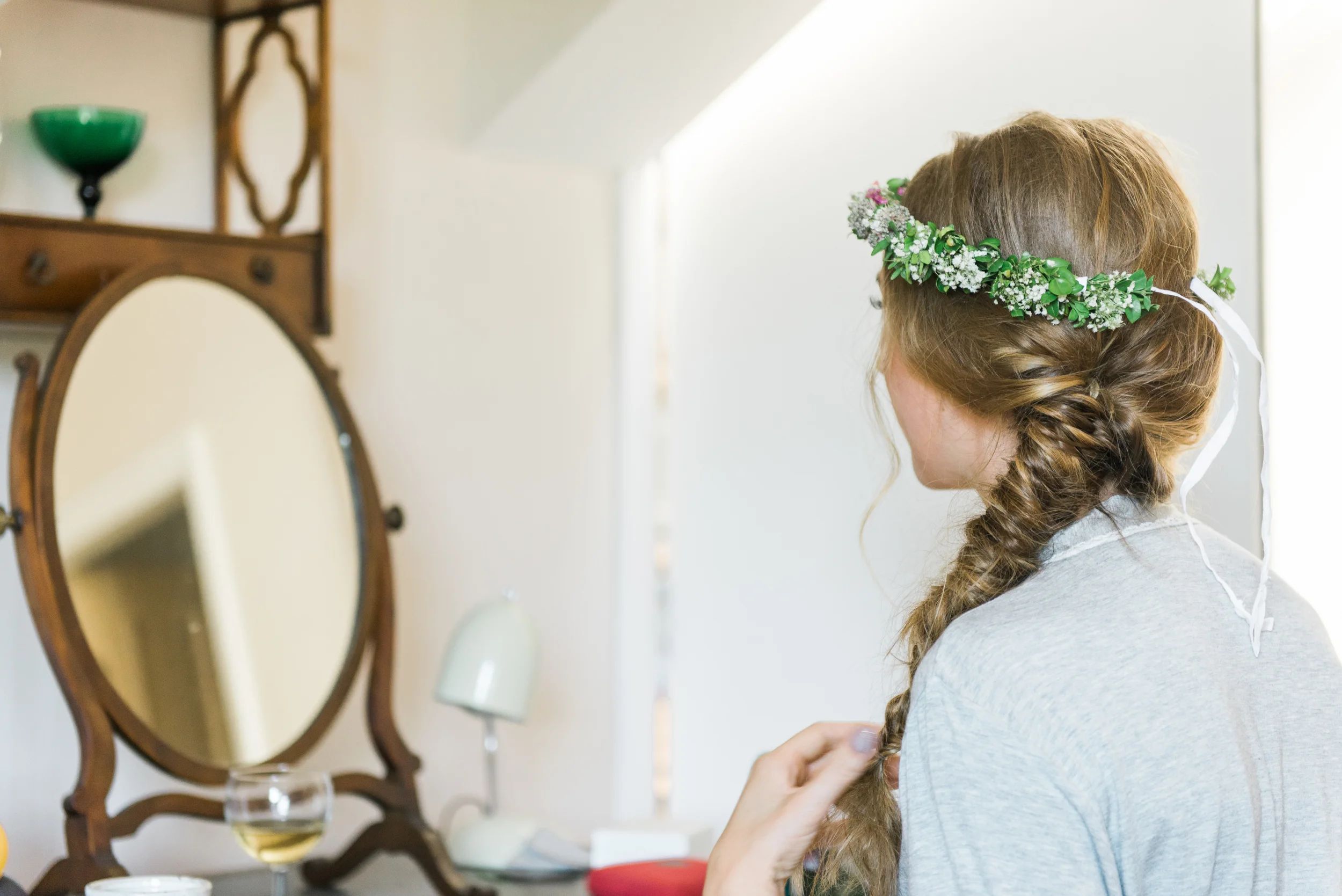 wedding hair