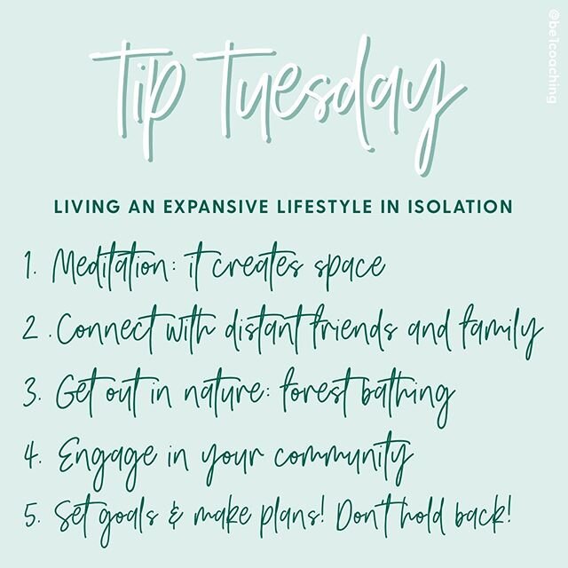 ✨TIP TUESDAY✨Being in recovery from crippling depression, I 💯% do not do well with isolation. Don&rsquo;t get me wrong, I am a total introvert, but having a deep connection to others is crucial. Covid-19 it at a peak in my life, after 3 years of gra