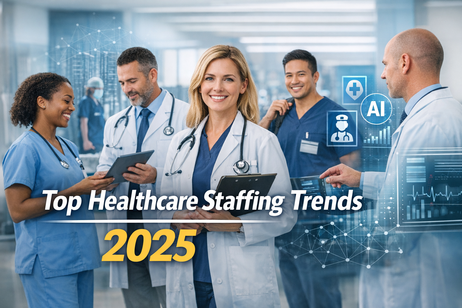 🌟 Top Healthcare Staffing Trends to Watch in 2025