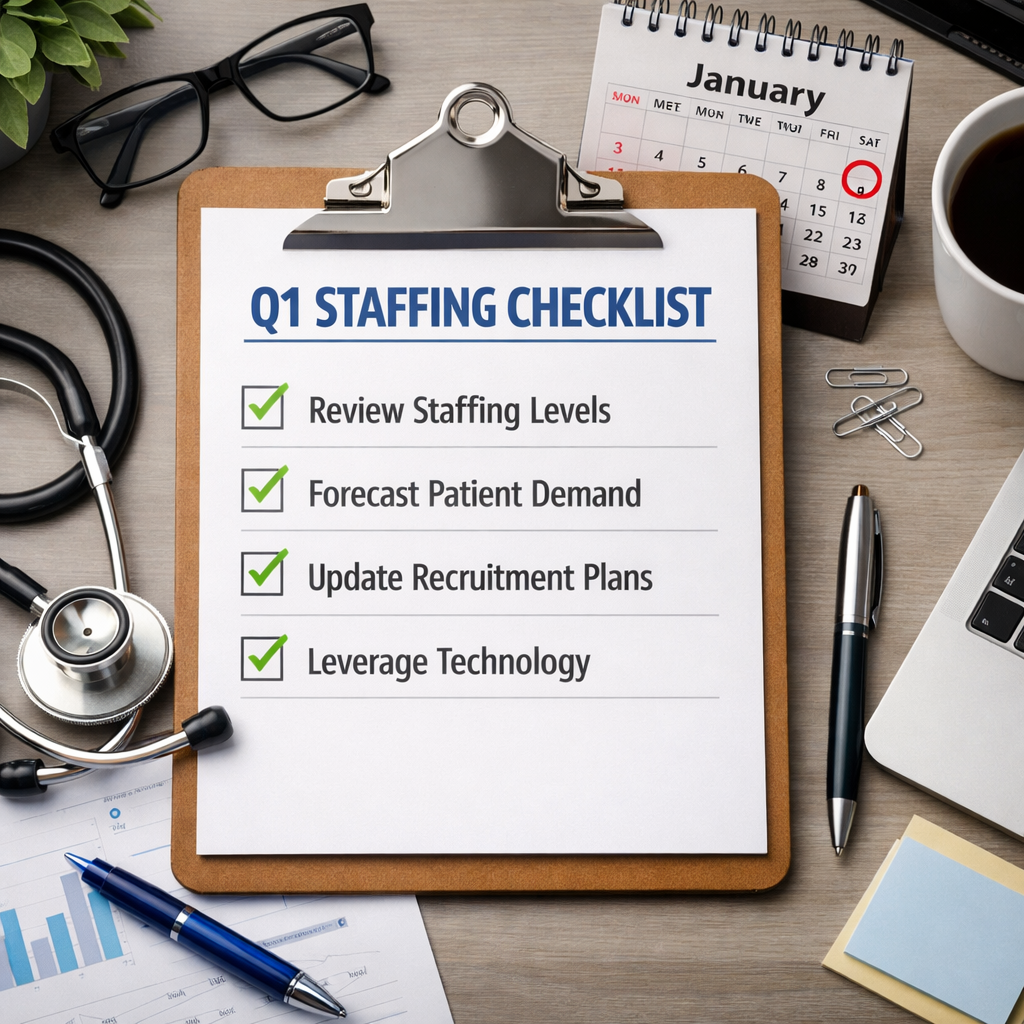 2026 Healthcare Q1 Staffing Checklist 