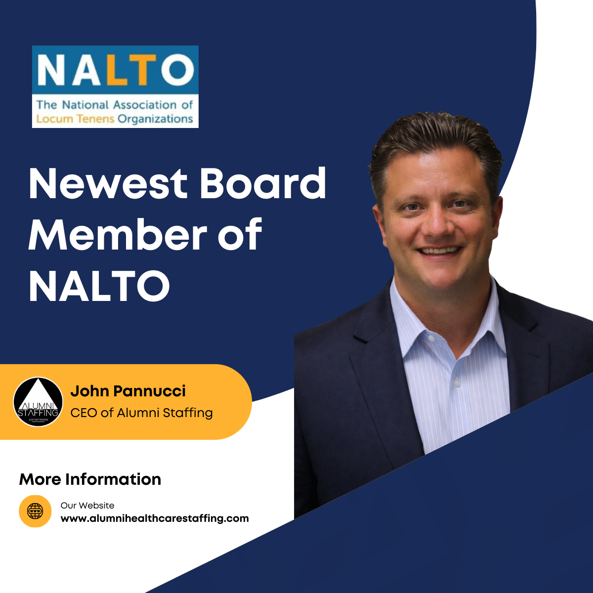 Big News for Alumni Staffing: Our CEO Elected to the NALTO Board of Directors