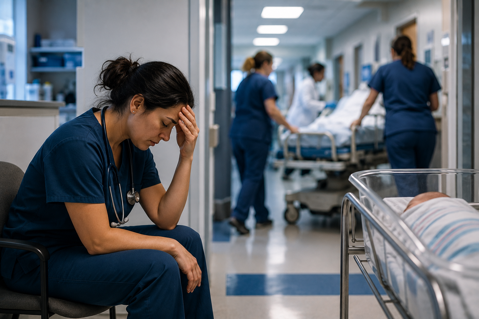Looming Crisis Alert: The U.S. maternal health landscape is facing a massive hurdle.