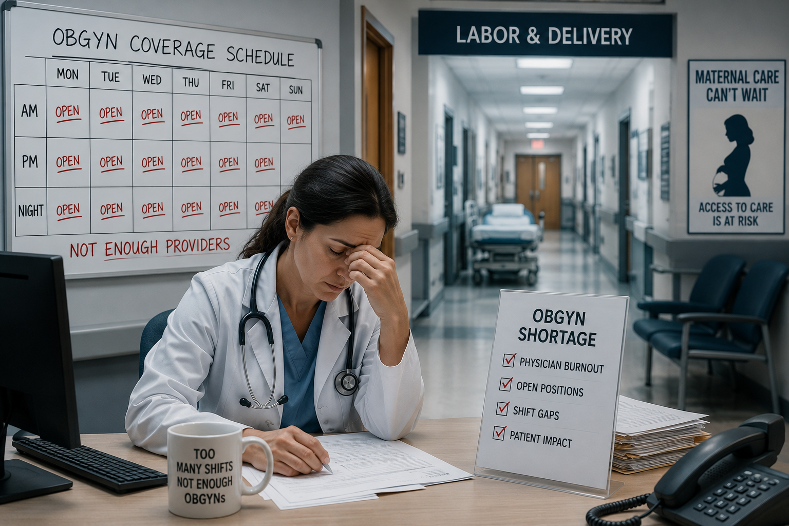 The Growing OBGYN Shortage: What It Means for Healthcare and How Strategic Staffing Can Help