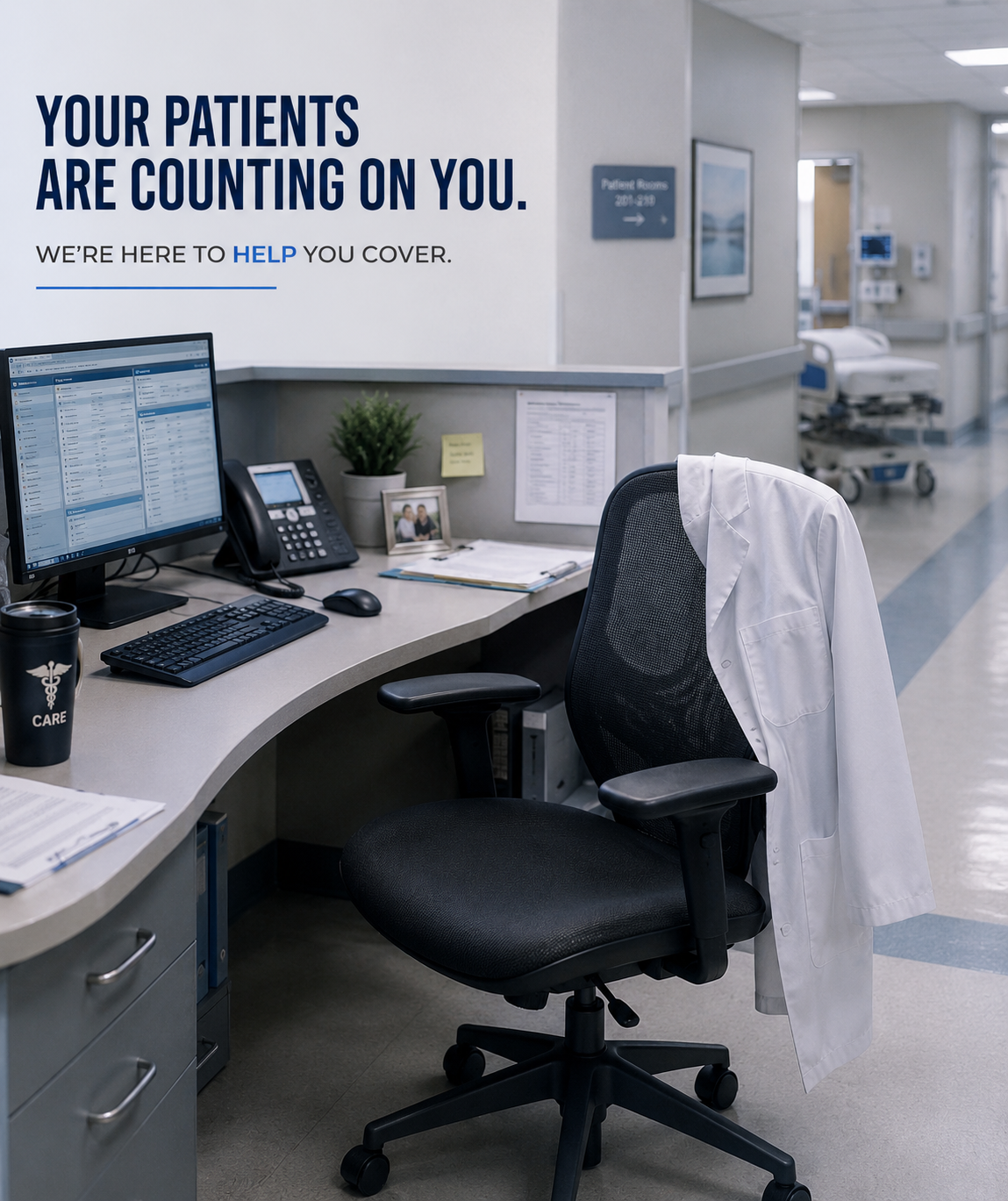 Finding the Right Physician Takes Time. Your Patients Can’t Wait