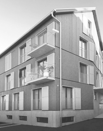 Uster – drei Mehrfamilienhäuser mit total 14 Wohnungen und 5 Gewerberäumen