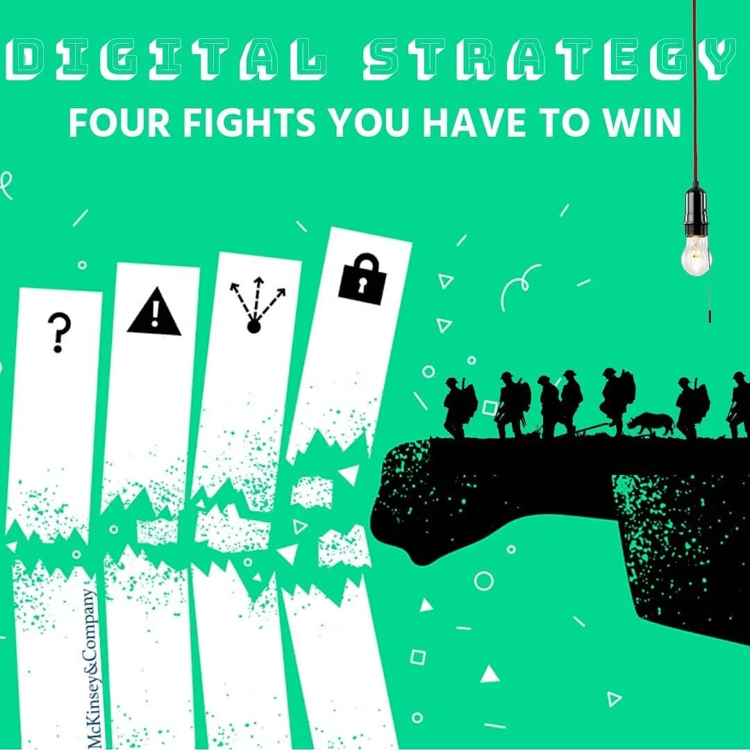 Yesterday&rsquo;s tentative approaches won&rsquo;t deliver; you need absolute clarity about digital&rsquo;s demands, galvanized leadership, unparalleled agility, and the resolve to bet boldly. How real companies are winning each of these four fights 