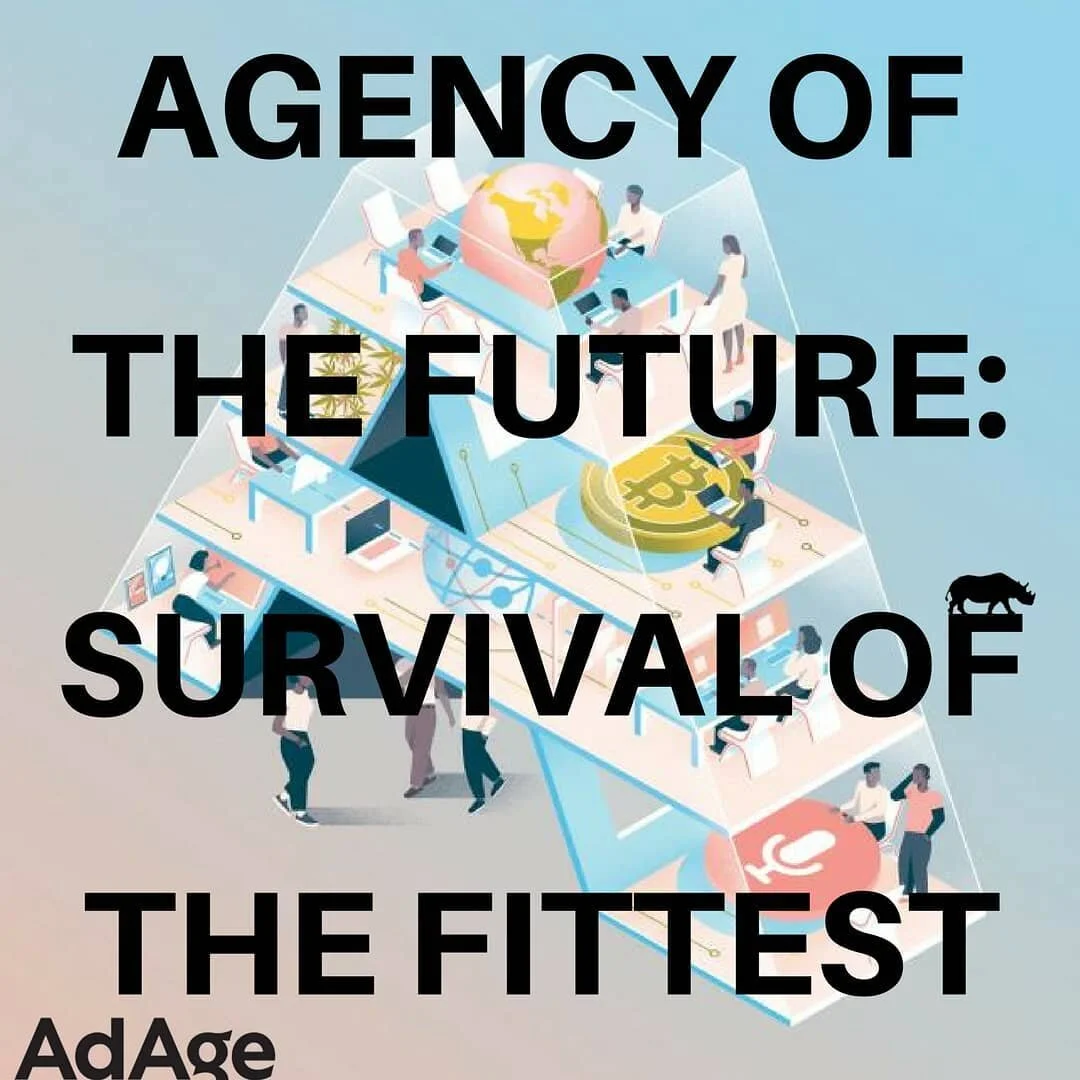 Technology, #data, consumer demands, talent, financial pressures -marketers' needs are changing rapidly. The big question is what will #agencies have to do to stay ahead of this incessantly shifting industry and what does the #agency of tomorrow look
