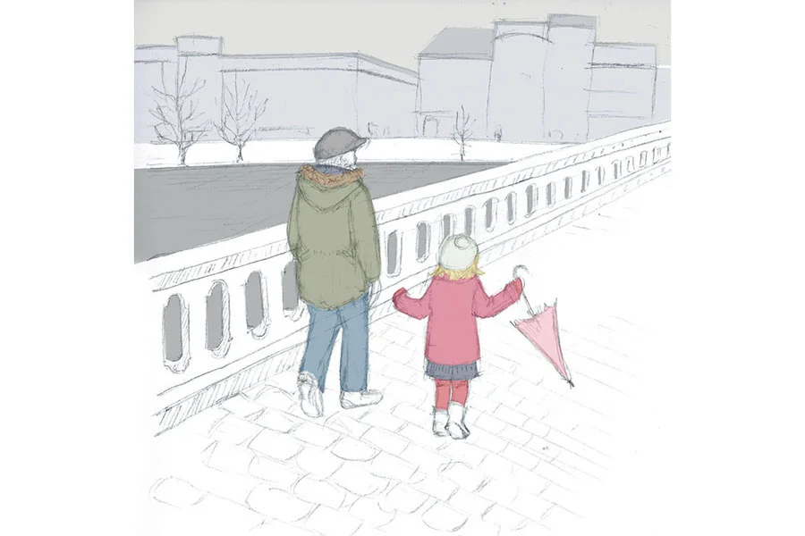 Paul & Lotte (Bleistift und digital)