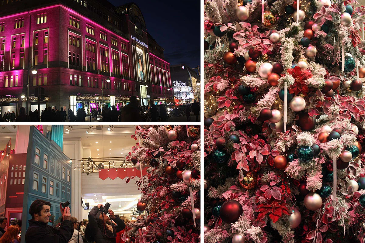 Weihnachtsstimmung im KaDeWe