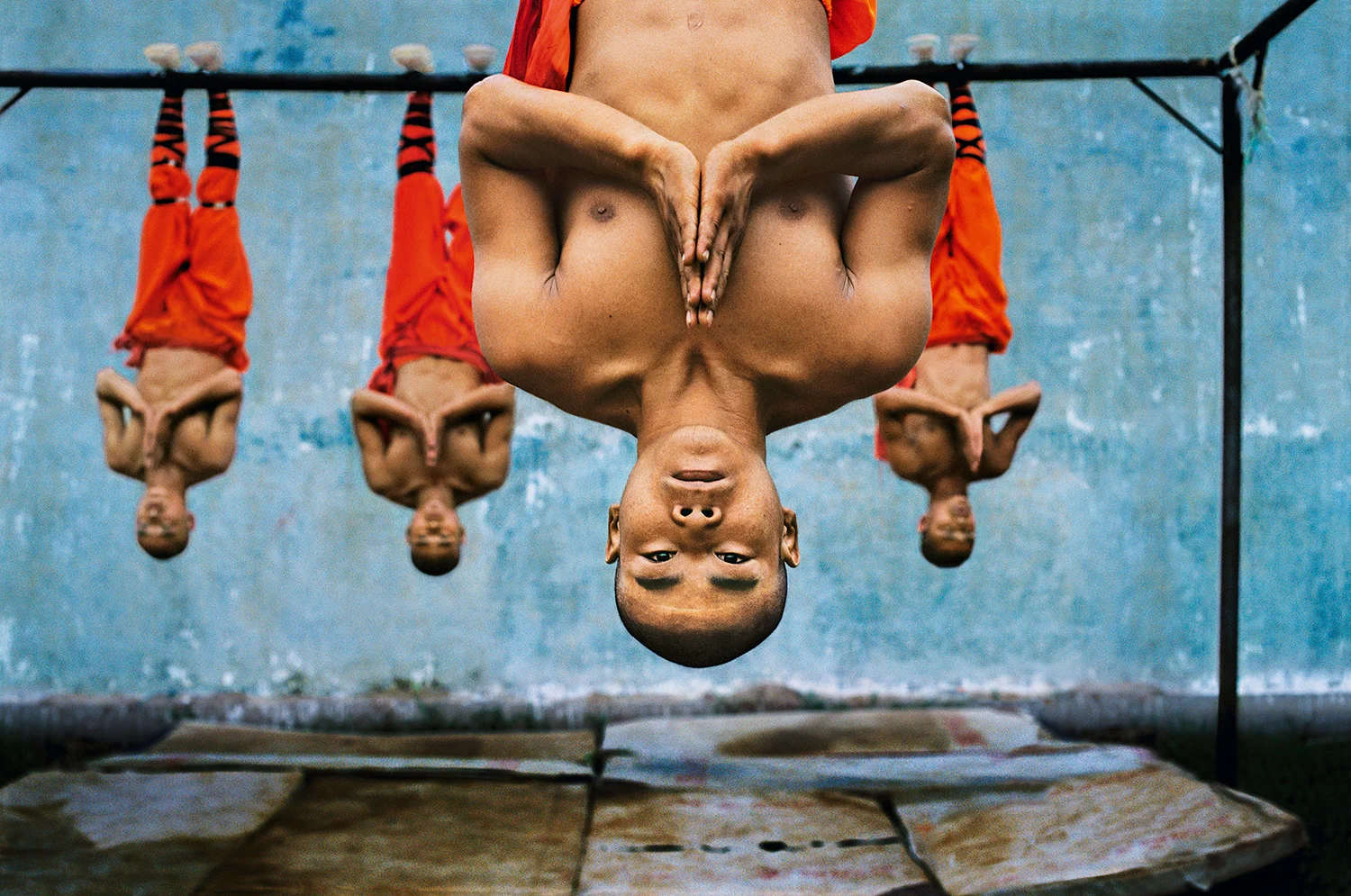 Shaolin Monks Training