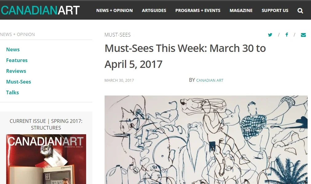 Canadian Art, March 2017