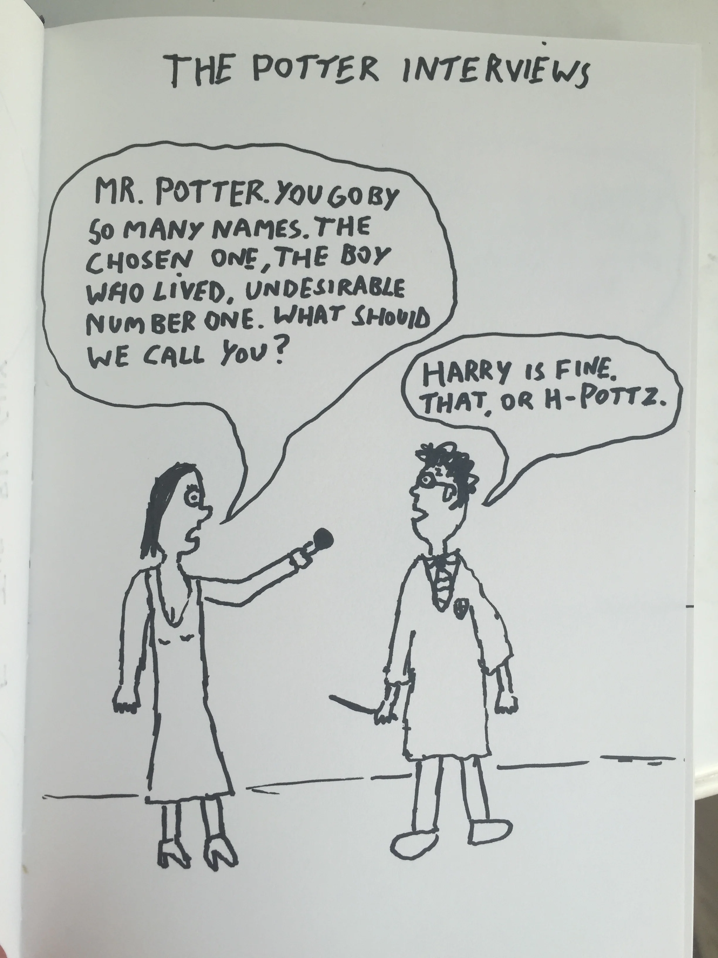 The Potter interview