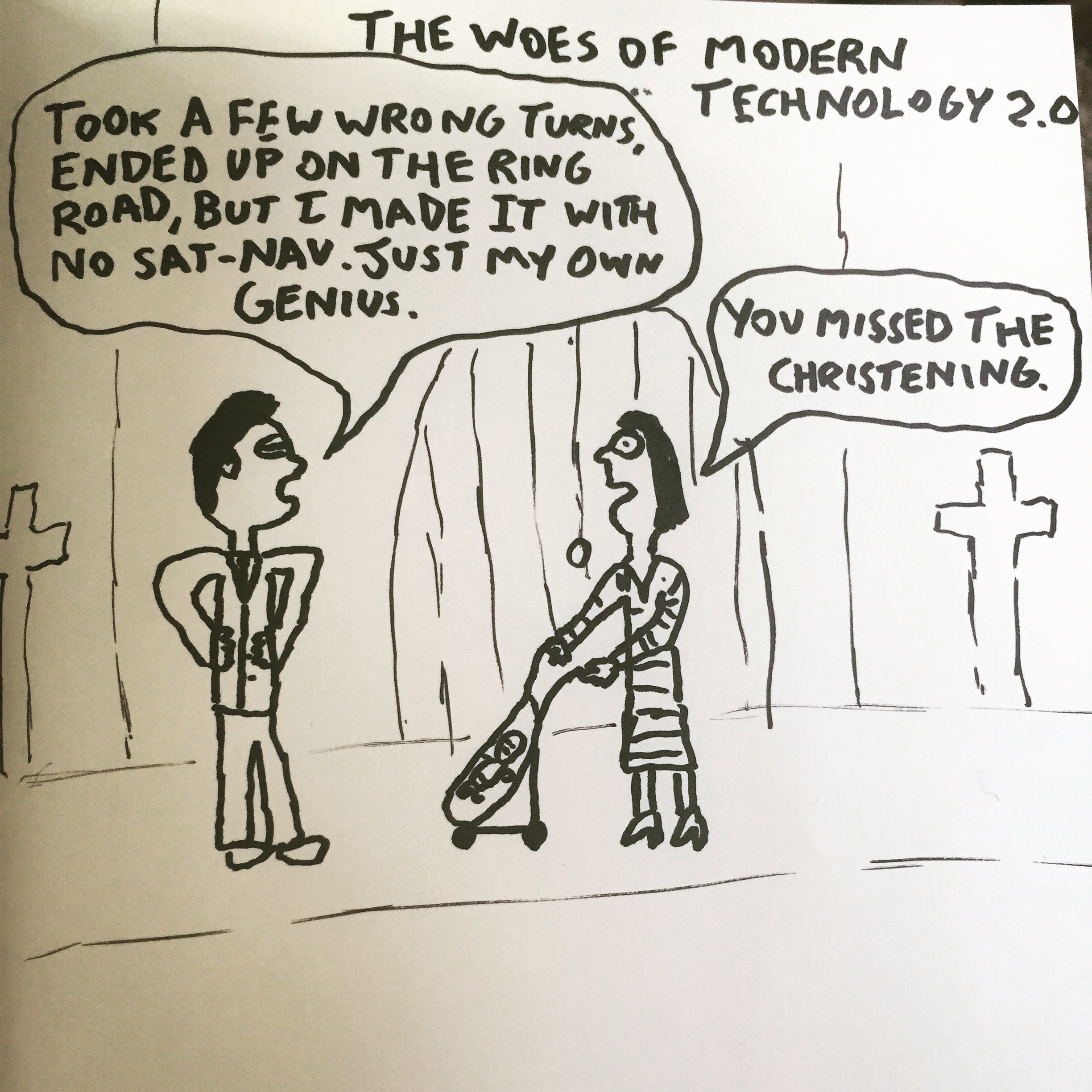 The woes of modern technology