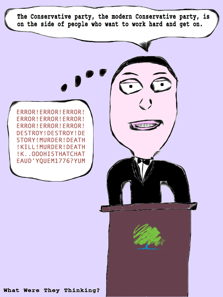 &nbsp;A "man' that proves human beings should not fuck around with Artificial Intelligence, Gideon "George" Osborne