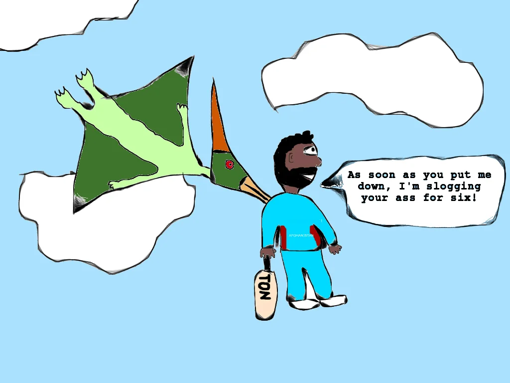 Mohammad Shahzad, before he successfully dismantled the radical Pterodactyl faction 'Eeer'&nbsp;