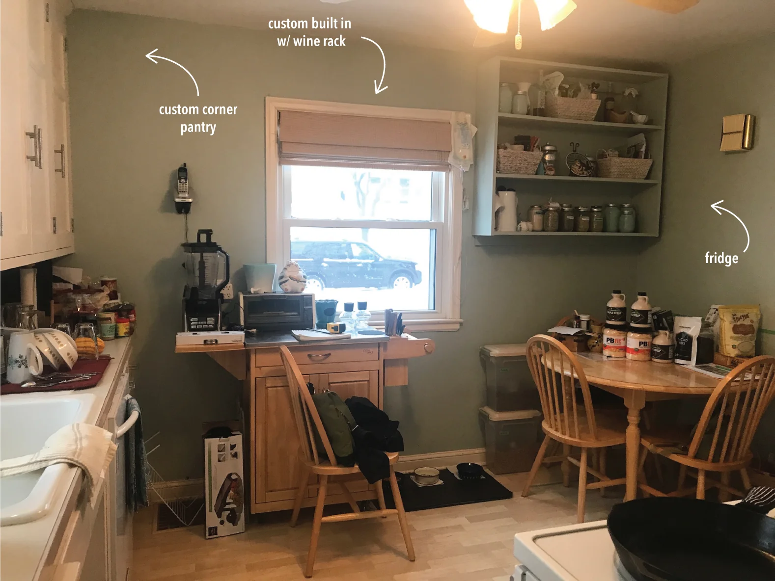 olliePop Design // Kitchen remodel b4