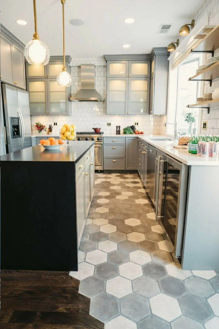Friday Inspiration Stylish Kitchen Floors Hello Norden