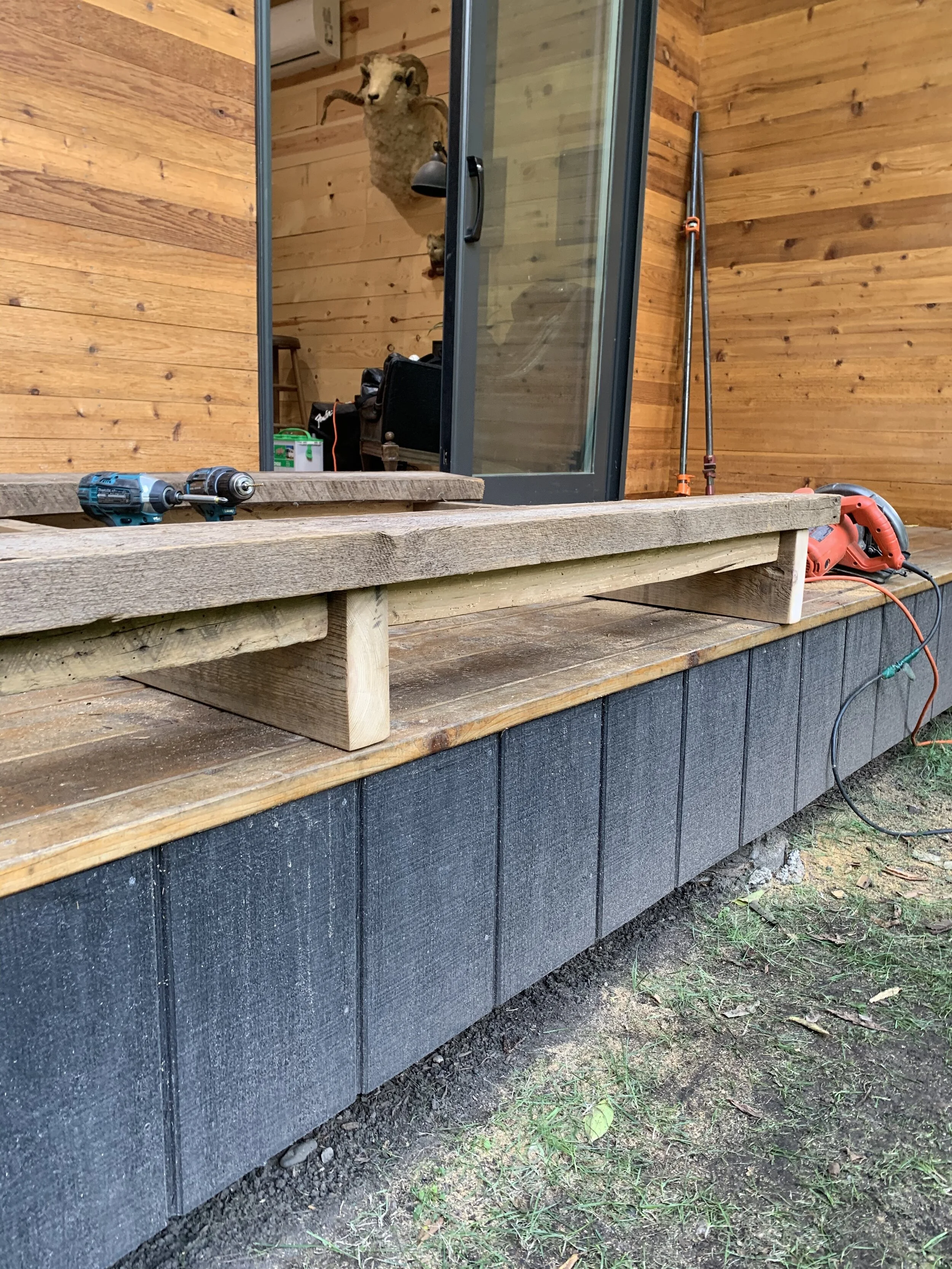 Reclaimed Wood Modern Couch Outdoor Restoration Hardware 4