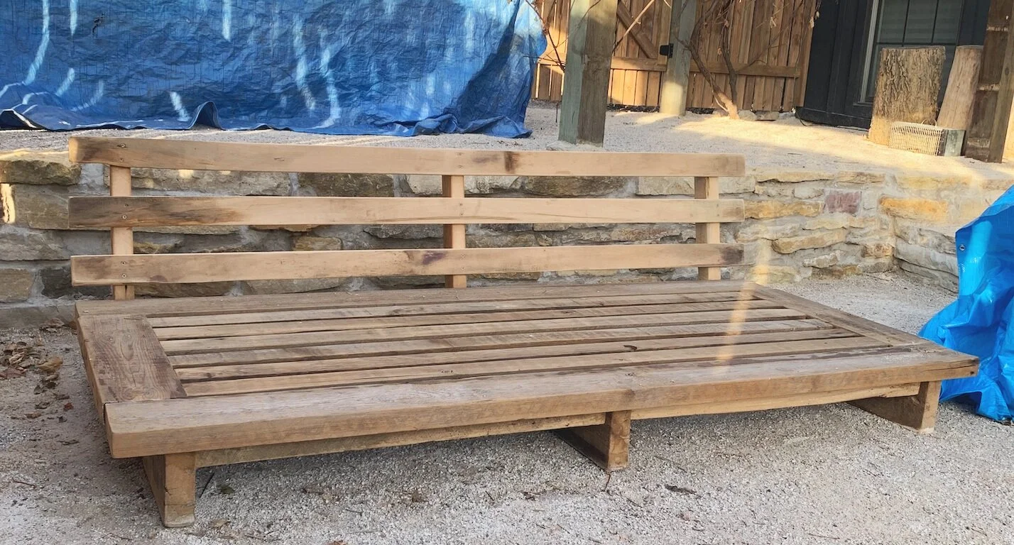 Restoration+Hardware+OUtdoor+Modern+Reclaimed+Wood+Couch+Sofa+2