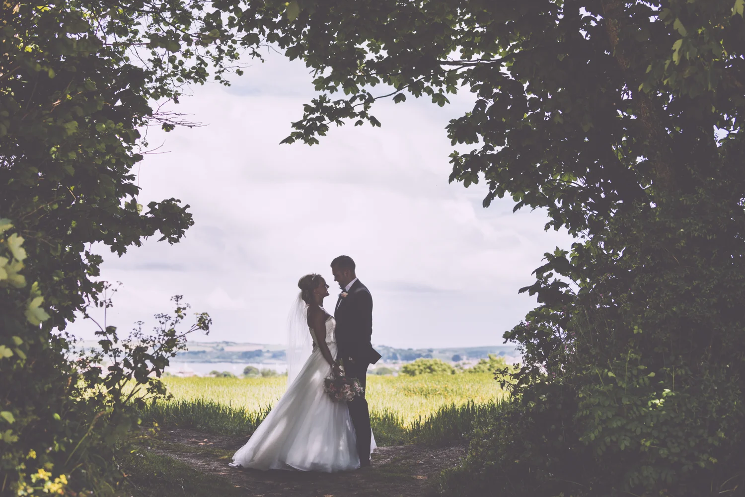 Budock church Wedding