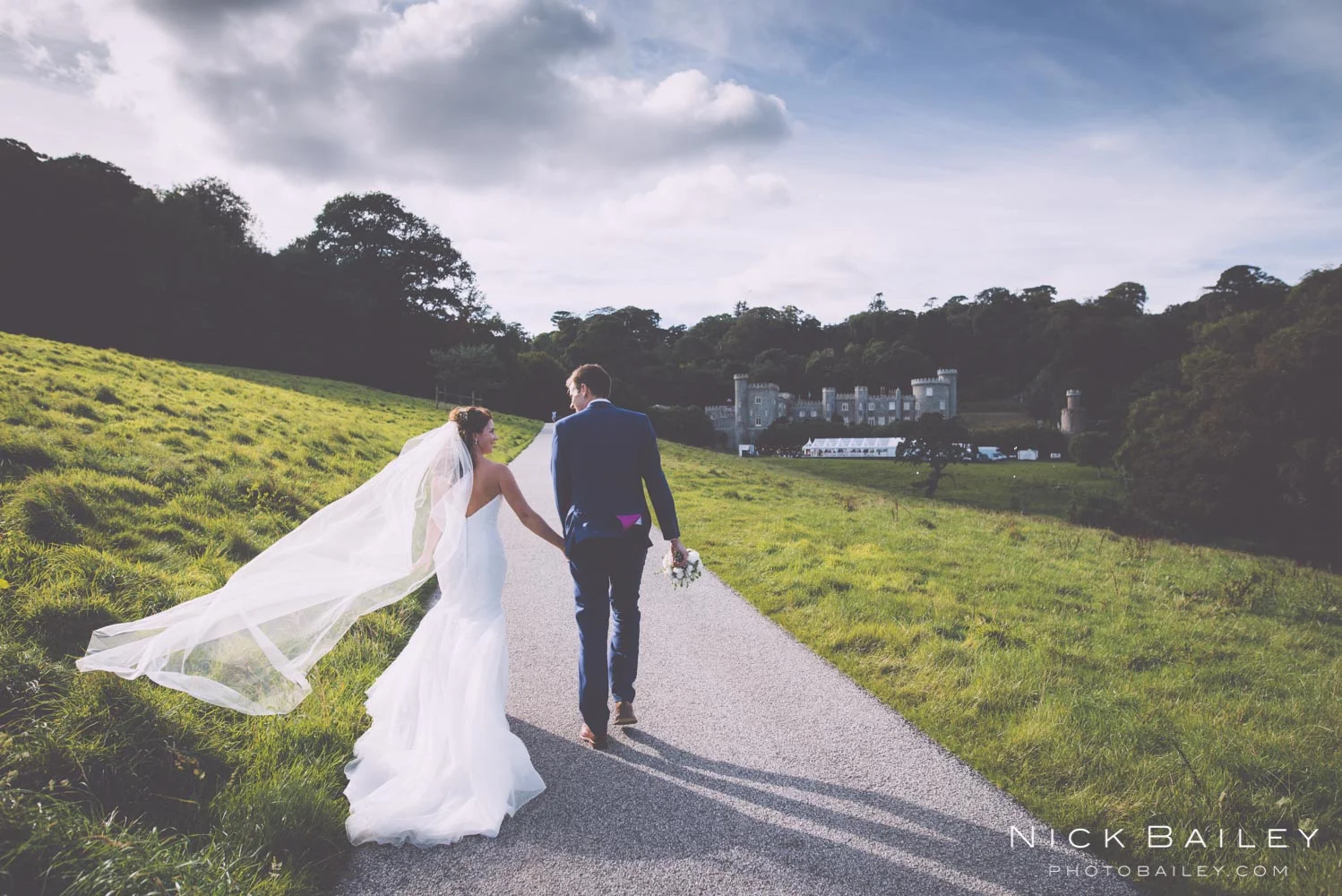 Harriet & Tom @caerhays castle