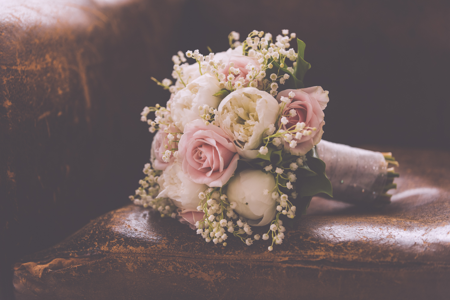 Wedding flowers at Nancarrow Farm.